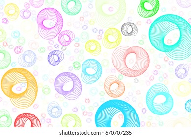 Background abstract circle pattern for design. No overlapping. Vector illustration graphic.