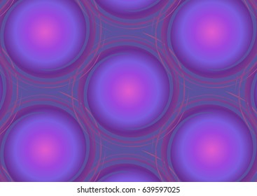 Background with abstract circles. Vector illustration