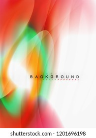 Background abstract color flow, liquid design, vector