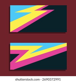 Hintergrund abstrakte Farbe modernes Design für Banner, Postervorlage