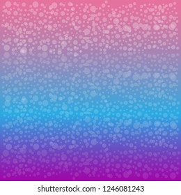 Background abstract color pink blue purple with magic light bokeh effect. Vector illustration.