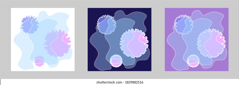 Color abstracto de fondo. Diseño de tendencia vectorial.