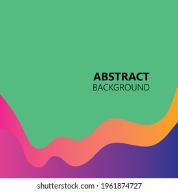 Background abstract color wave vector illustration 