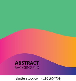 Background abstract color wave vector illustration 