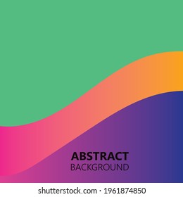 Background abstract color wave vector illustration 