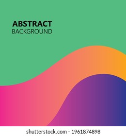 Background abstract color wave vector illustration 