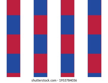 Background with abstract colored shapes.