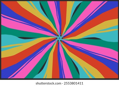 background in abstract and colorful style
