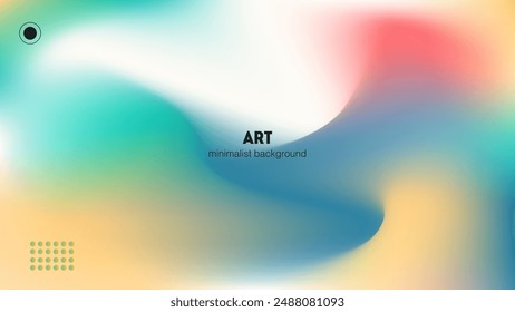 background of abstract combination of fresh and cheerful colors with light. Minimalist pastel color design.