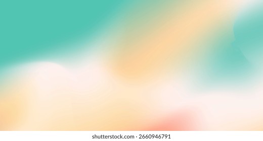 Fondo de combinación abstracta de colores frescos y alegres con luz. Diseño minimalista en color pastel.