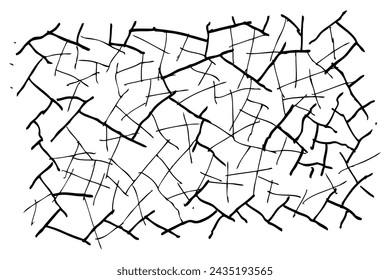 background abstract crack, vector hand draw sketch doodle
