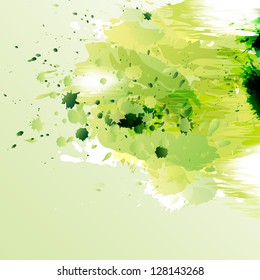 Background Abstract  - Created By Blots - Vector Illustration, Graphic Design Useful For Your Design. Beautiful Background For Business Brochure.