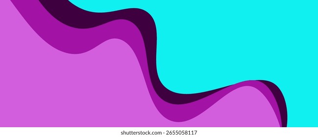 Fundo abstrato azul roxo escuro, modelo de comunicação digital de tecnologia de negócios, ai elemento de ilustração criativa inteligência artificial, banner poster capa padrão gráfico vetor. eps10