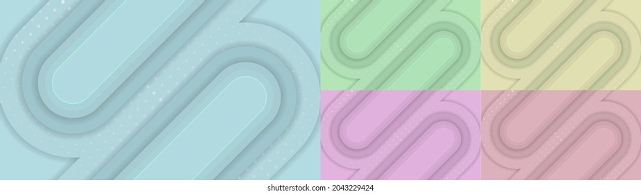 Background abstract decorative design in abstract style with fluid object