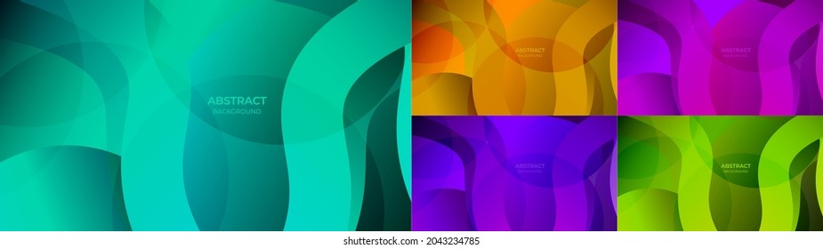 Background abstract decorative design in abstract style with fluid object