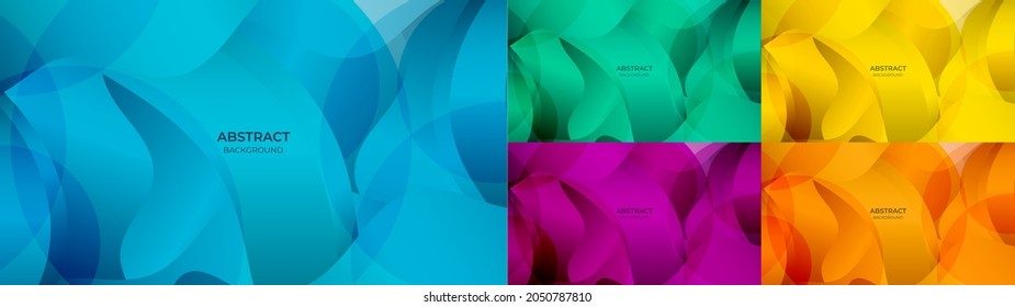 Background abstract decorative design in abstract style with colorful object 