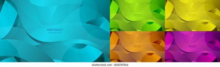 Diseño decorativo abstracto de fondo en estilo abstracto con objeto colorido 