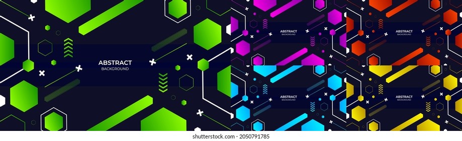 Background abstract decorative design in abstract style with colorful object 