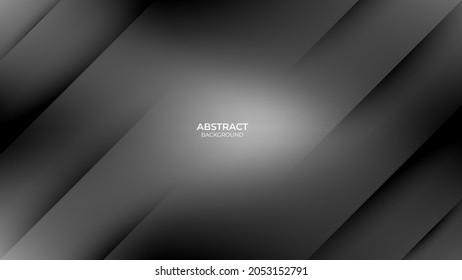 Diseño decorativo abstracto de fondo en estilo abstracto con línea en blanco y negro