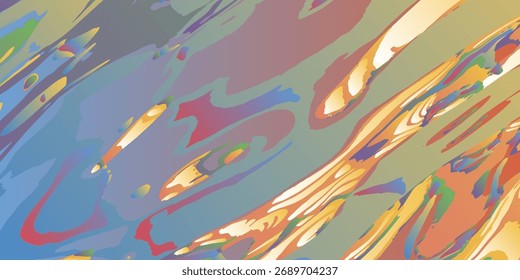 Fondo con diseño abstracto en tonos azules. Ilustración vectorial