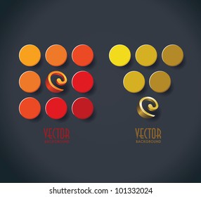 diseño abstracto de fondo para folleto