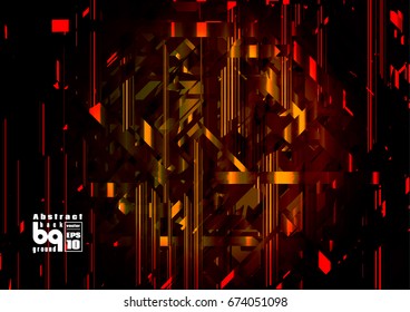 Background abstract for design futuristic. Geometric element. Vector illustration. Concept Hi-tech technology.