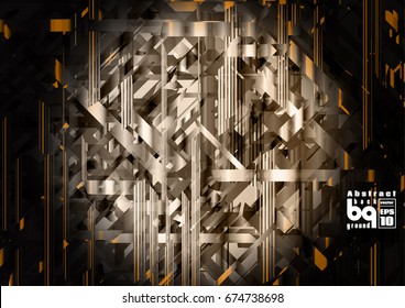 Background abstract for design futuristic. Geometric element. Vector illustration. Concept Hi-tech technology.