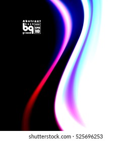 Background abstract for design . Multicolored gradient. Magic lines rainbow. Geometric texture. Vector illustration.