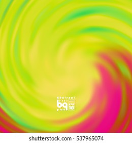 Background abstract for design . Multicolored gradient. Whirlpool rainbow. Geometric texture. Vector illustration.