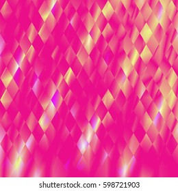 Background abstract for design. Vector illustration. Colorful mosaic banner. Pattern seamless geometric with decorative elements. Print on textile.