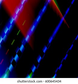 Background abstract for design. Vector illustration. Colorful mosaic banner. Pattern seamless geometric with decorative elements. Print on textile.