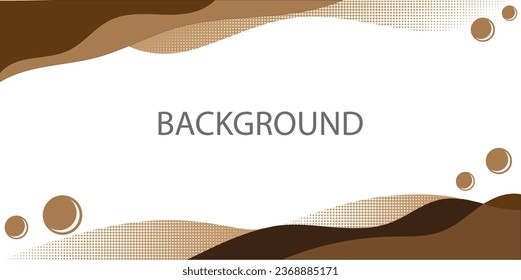 BACKGROUND ABSTRACT FLAT BROWN COLOR Soothing flat brown backdrop with abstract texture. Versatile and elegant for various design projects