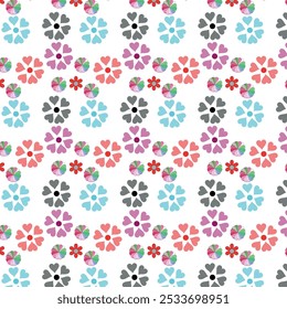 background, abstract, flower, pattern, design