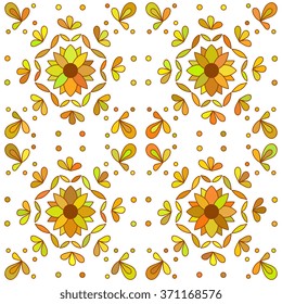 Background with abstract flower. Wallpaper, cover, wrapper, fabric, textile.