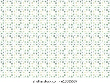 background with abstract flowers with simple geometric shapes of green and beige/background with abstract flowers with simple geometric shapes