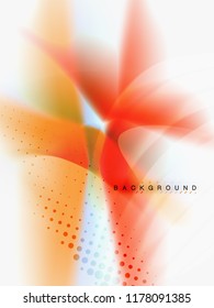 Abstraktes Design von Hintergrundfarben, Vektorgrafik-Trendvorlage