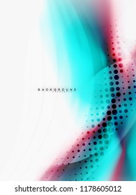 Background abstract fluid colors design, vector trendy template