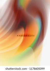 Background abstract fluid colors design, vector trendy template