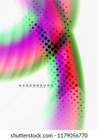 Background abstract fluid colors design, vector trendy template