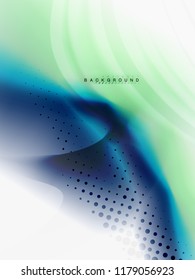 Background abstract fluid colors design, vector trendy template