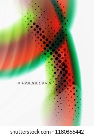 Background abstract fluid colors design, vector trendy template