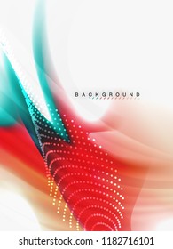 Background abstract fluid colors design, vector trendy template