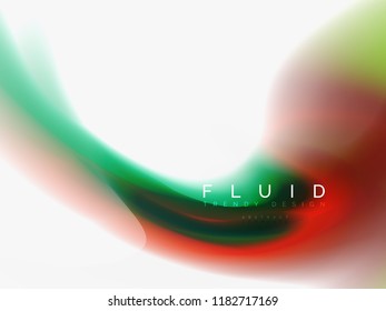 Background abstract fluid colors design, vector trendy template