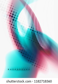 Background abstract fluid colors design, vector trendy template