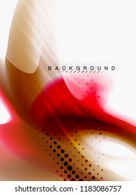 Background abstract fluid colors design, vector trendy template