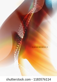 Background abstract fluid colors design, vector trendy template