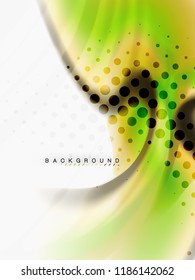 Background abstract fluid colors design, vector trendy template