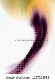 Background abstract fluid colors design, vector trendy template