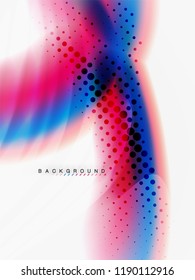 Background abstract fluid colors design, vector trendy template