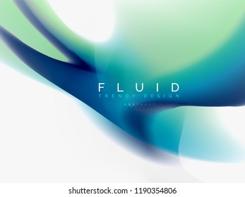 Background abstract fluid colors design, vector trendy template
